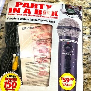 Turn your DVD or gaming system into a Karaoke System Brand new in box unused
